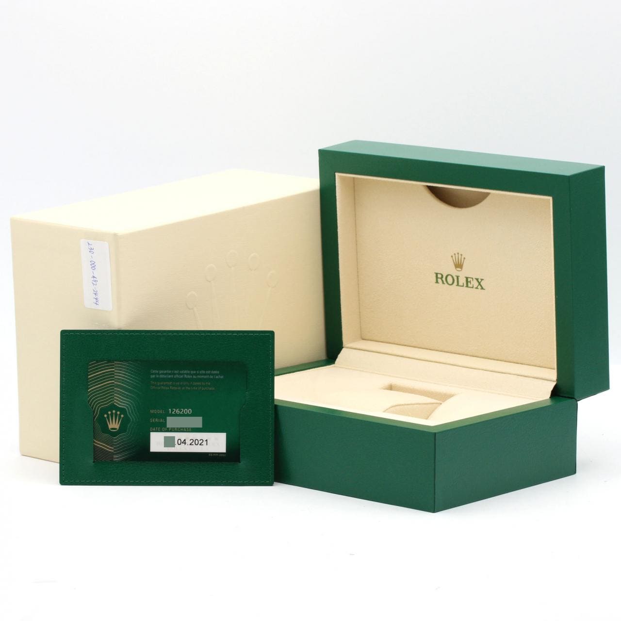 ロレックス デイトジャスト 126200･5 SS 自動巻 ランダム番