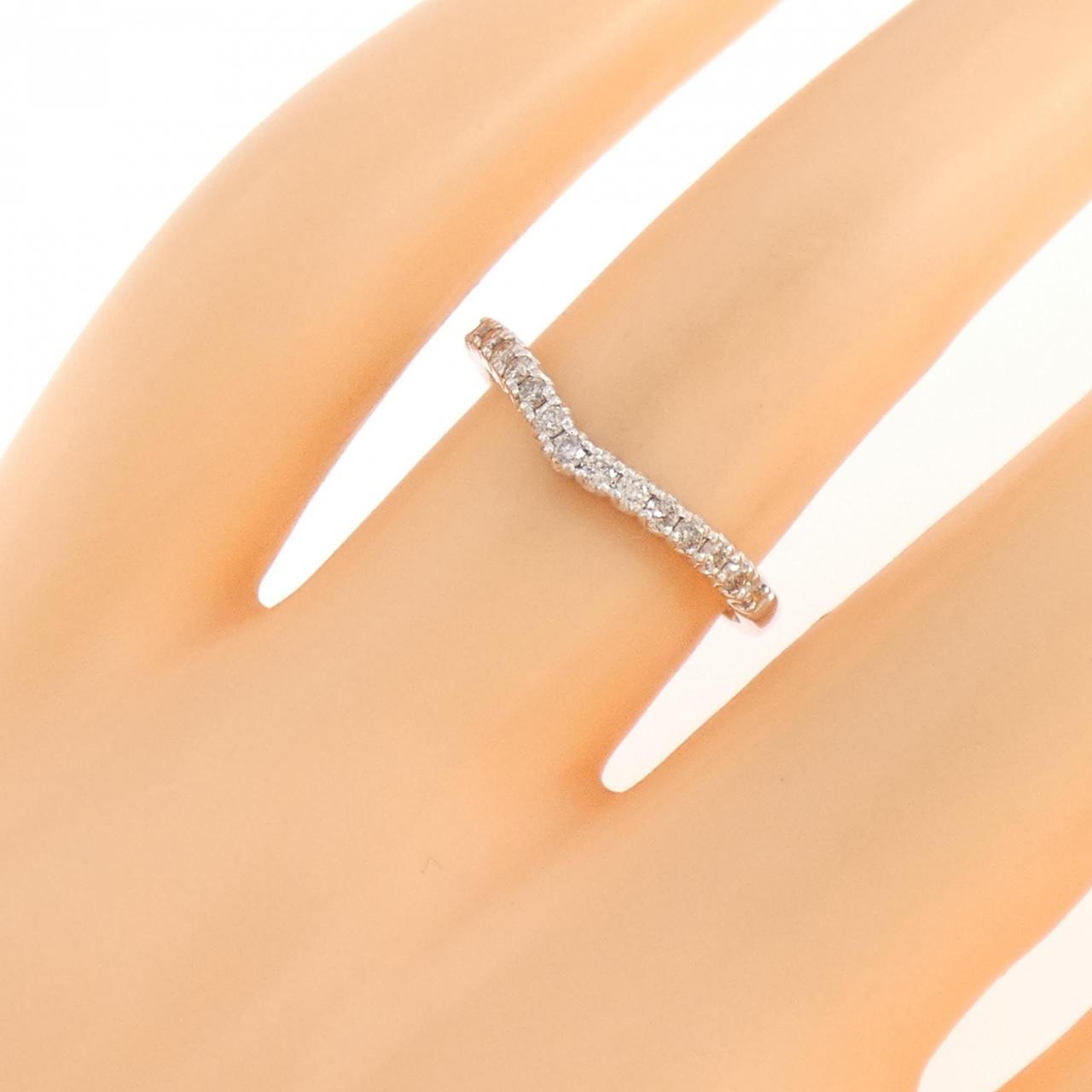 K10WG ダイヤモンド リング 0.20CT