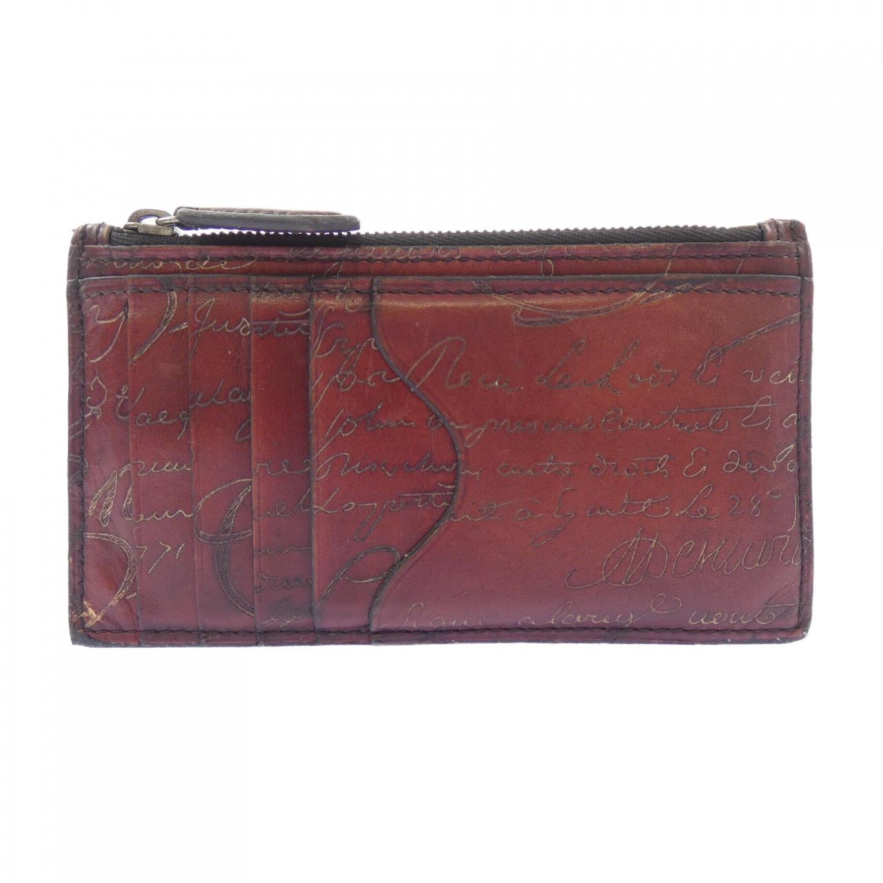 ベルルッティ Berluti コア マキシ スクリットレザーロングジップ CARD CASE
