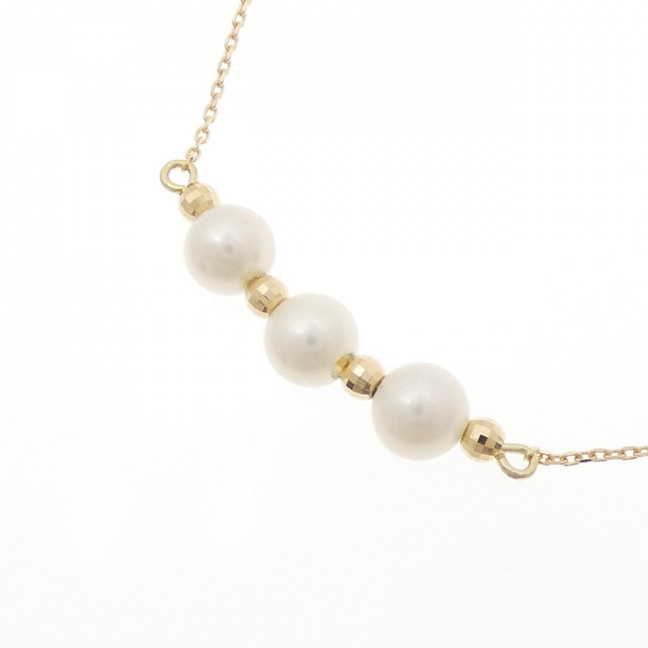 K18YG Akoya珍珠項鍊