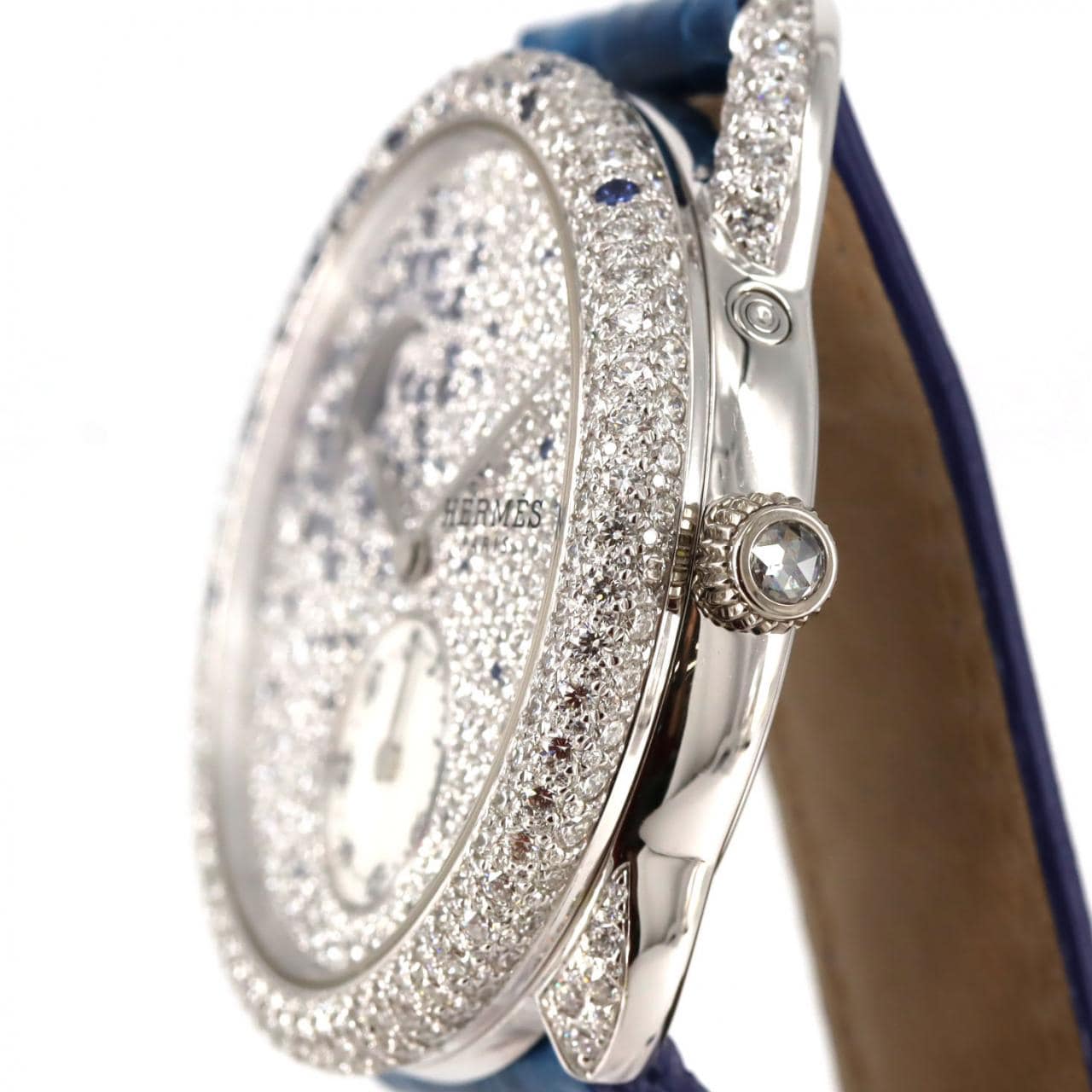 エルメス アルソープティットリュンヌ /3D･ラグD&S AR7.D91 WG 自動巻