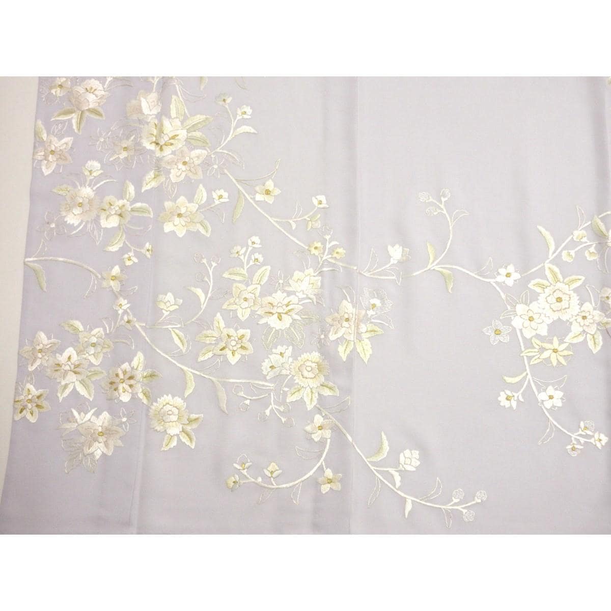 【未使用品】単衣　訪問着　刺繍加工