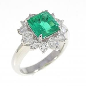 PT900 エメラルド リング 1.44CT コロンビア産