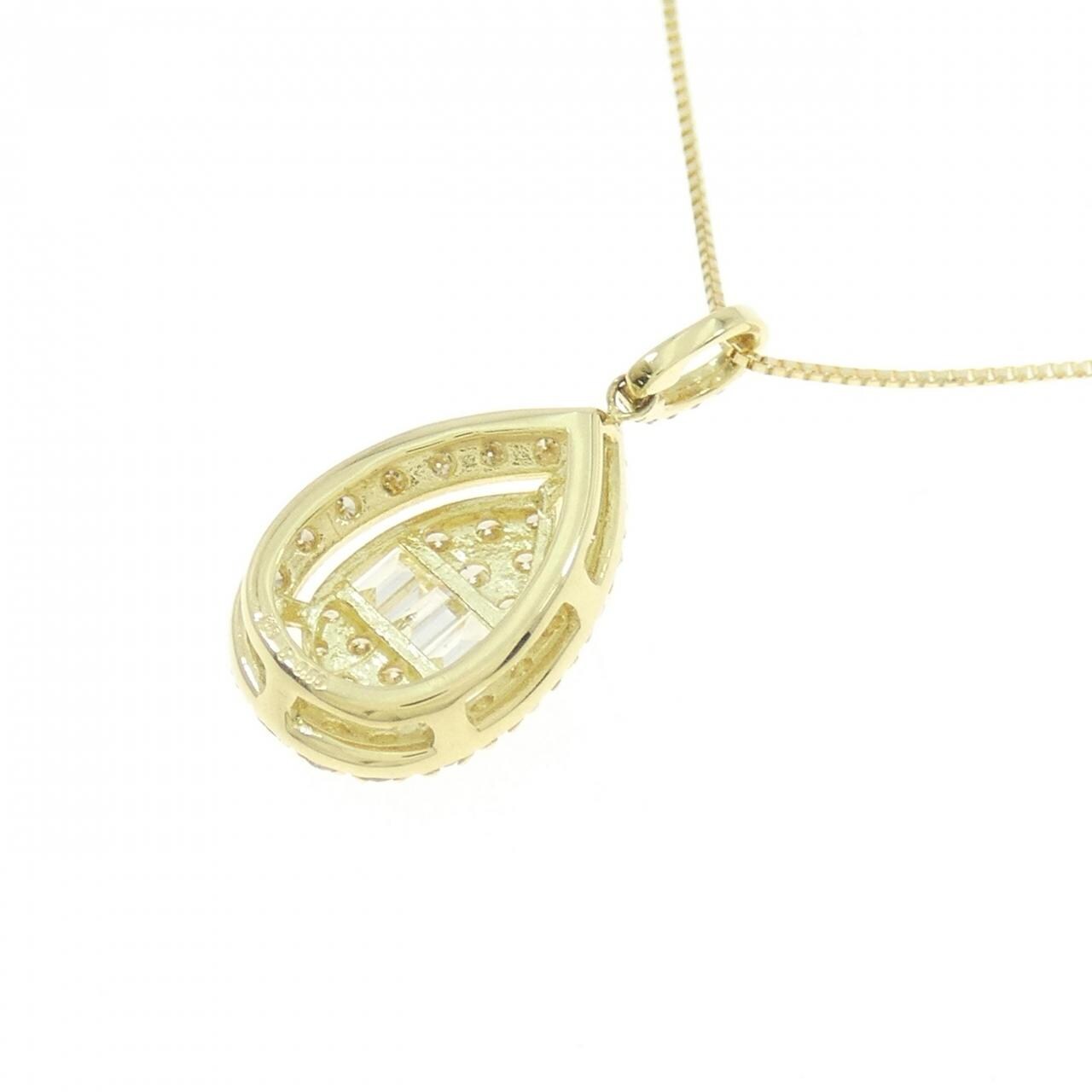 【新品】K18YG ダイヤモンド ネックレス 0.50CT