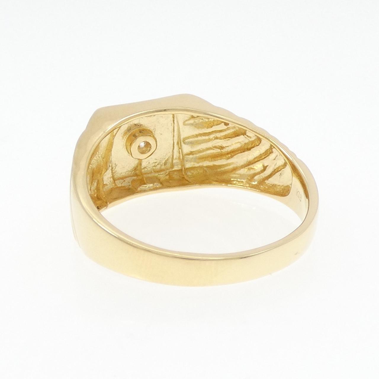 【新品】K18YG ダイヤモンド リング 0.03CT