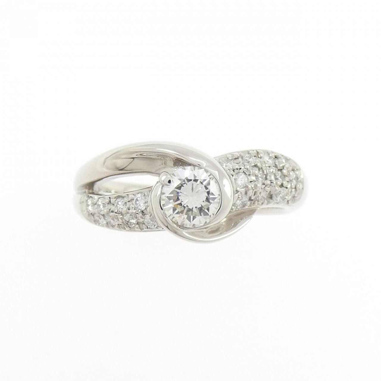 PT900 ダイヤモンド リング 0.383CT I VS1 Good