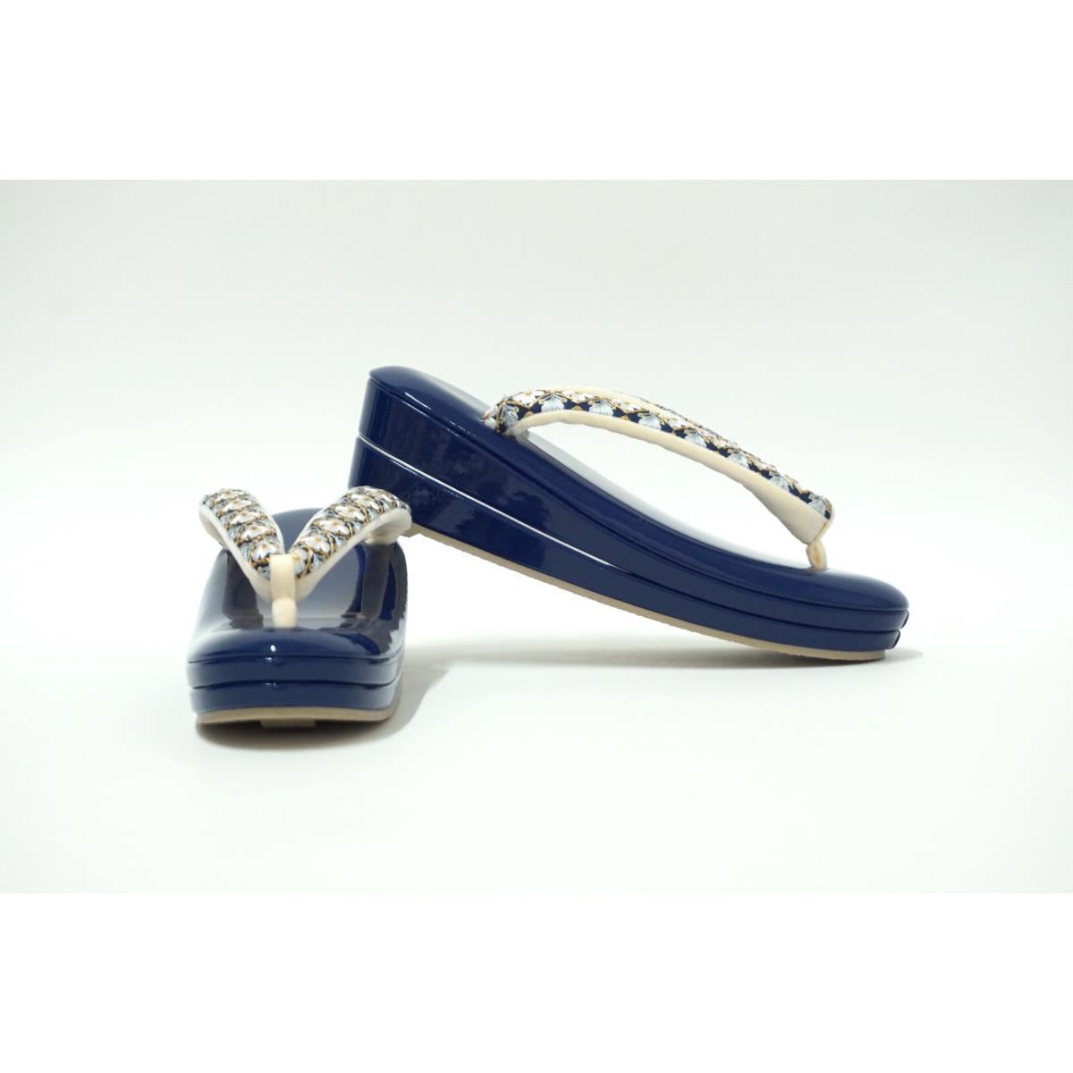 【新品】女草履　インドレース　Ｆサイズ