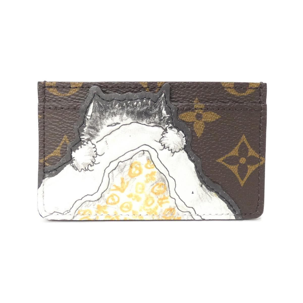 【未使用品】ルイヴィトン　モノグラムカードケース　ポルト　カルト　キャット　ナップ　Ｍ１５１５５　カードケース