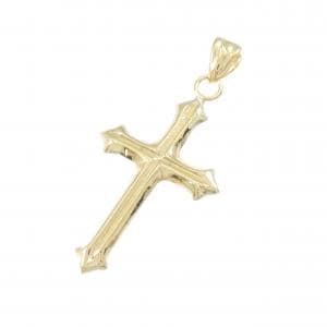 K18YG クロス ペンダント