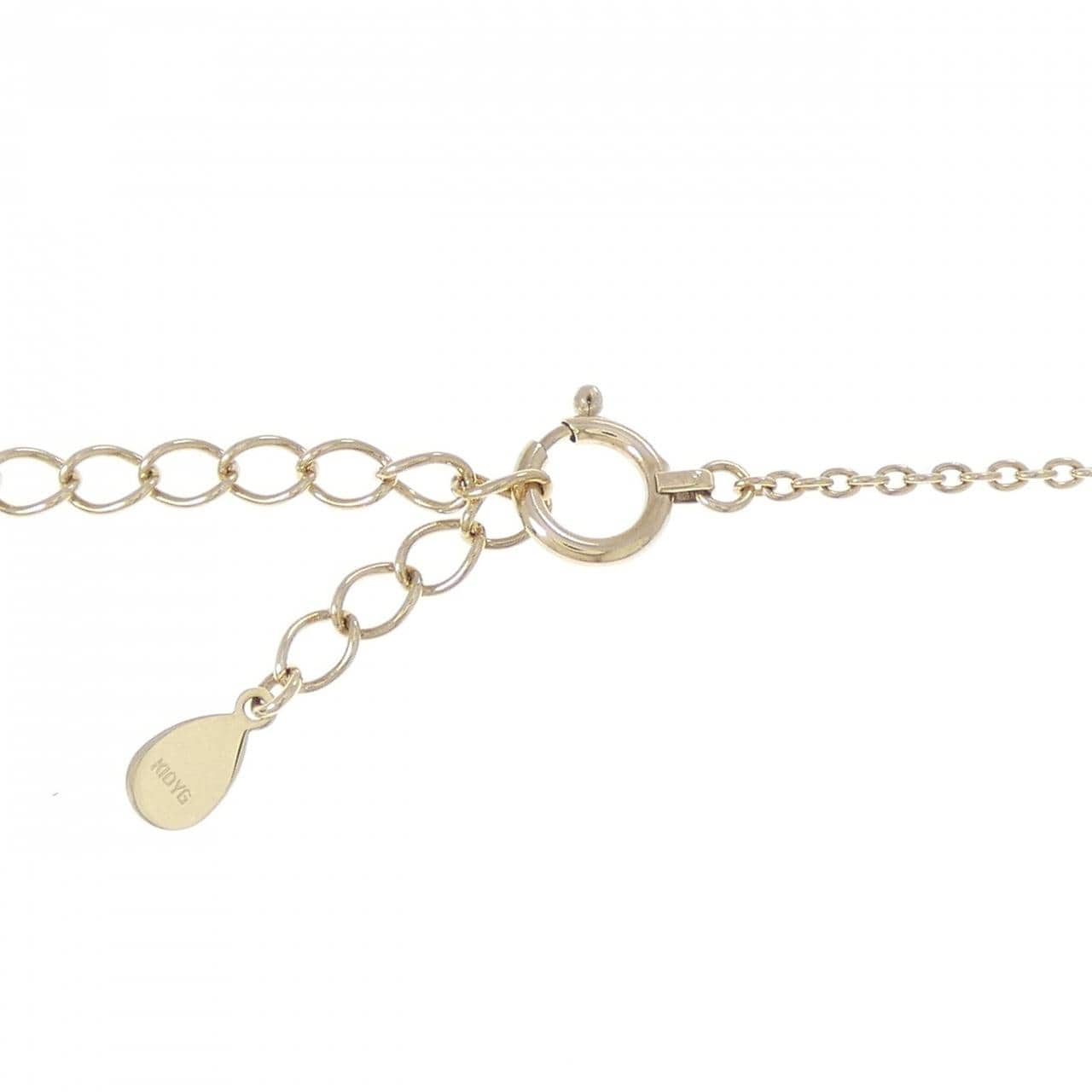 K10PG/K10YG ダイヤモンド ネックレス 0.01CT