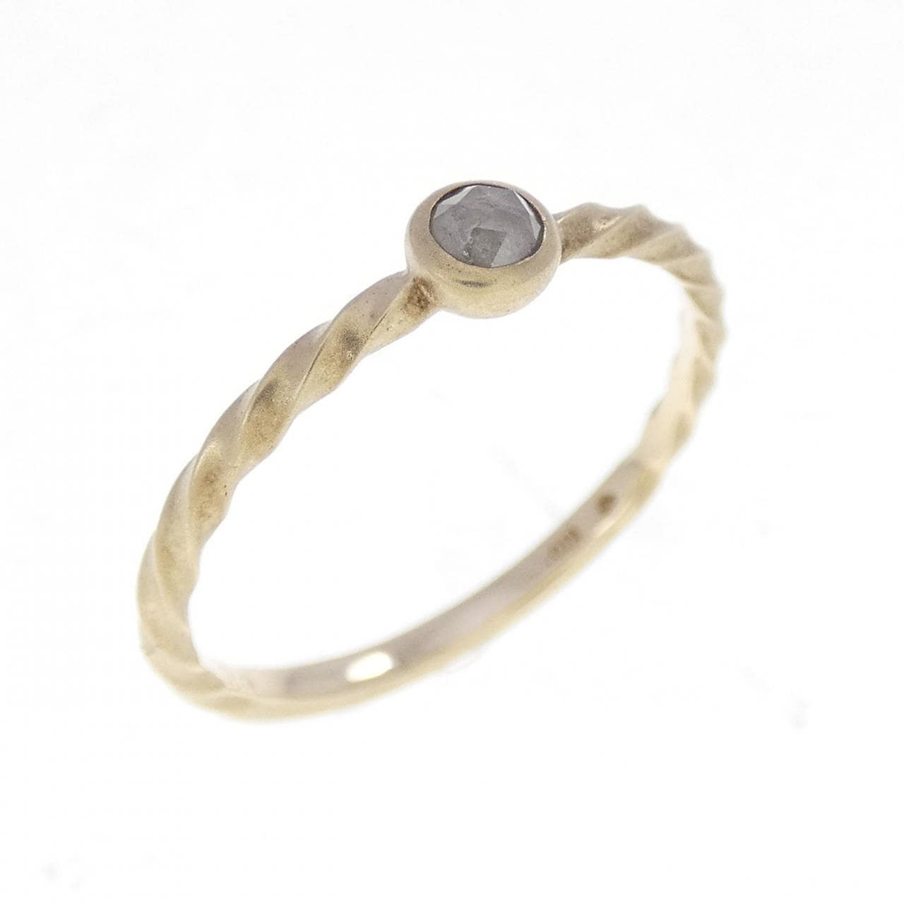 K10YG ダイヤモンド リング 0.15CT