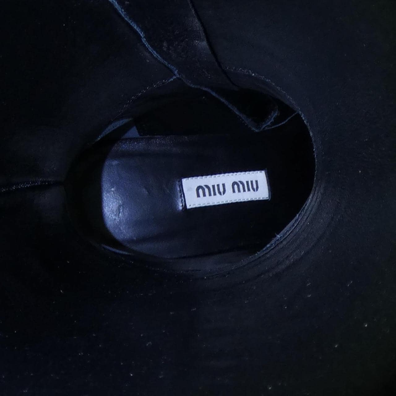 ミュウミュウ MIU MIU 5W673C ロングブーツ