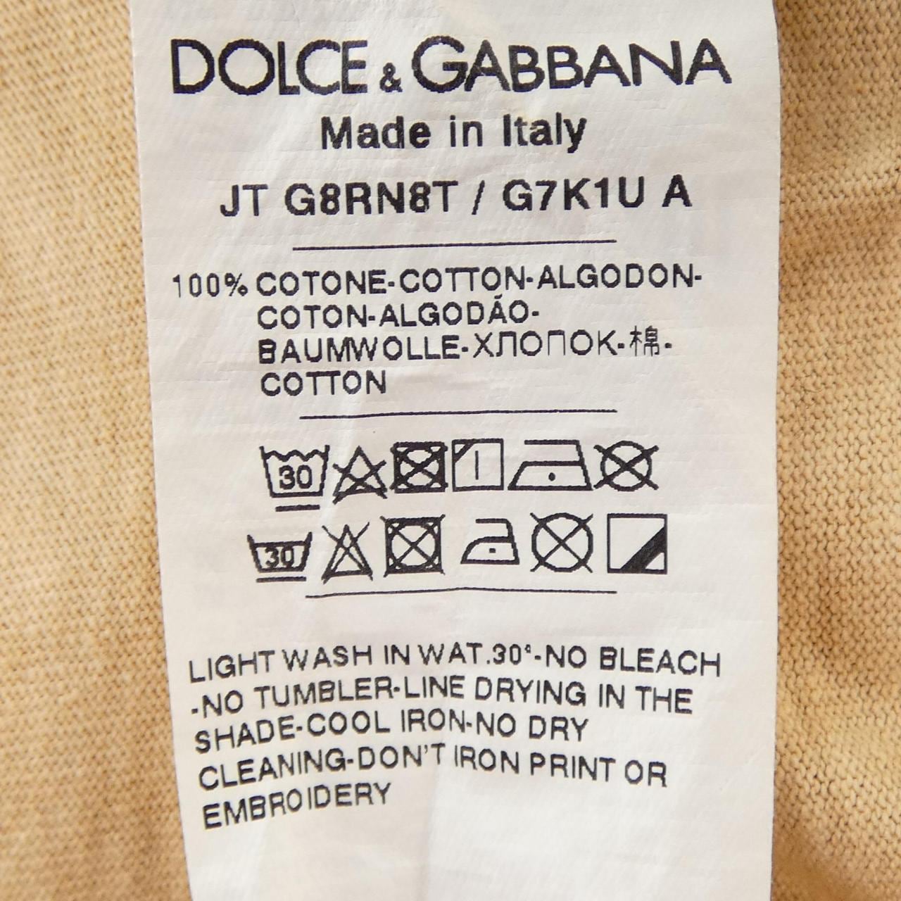 ドルチェアンドガッバーナ DOLCE&GABBANA G8RN8T Tシャツ