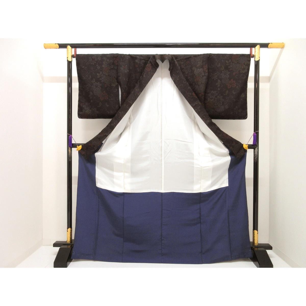 【未使用品】紬　染紬