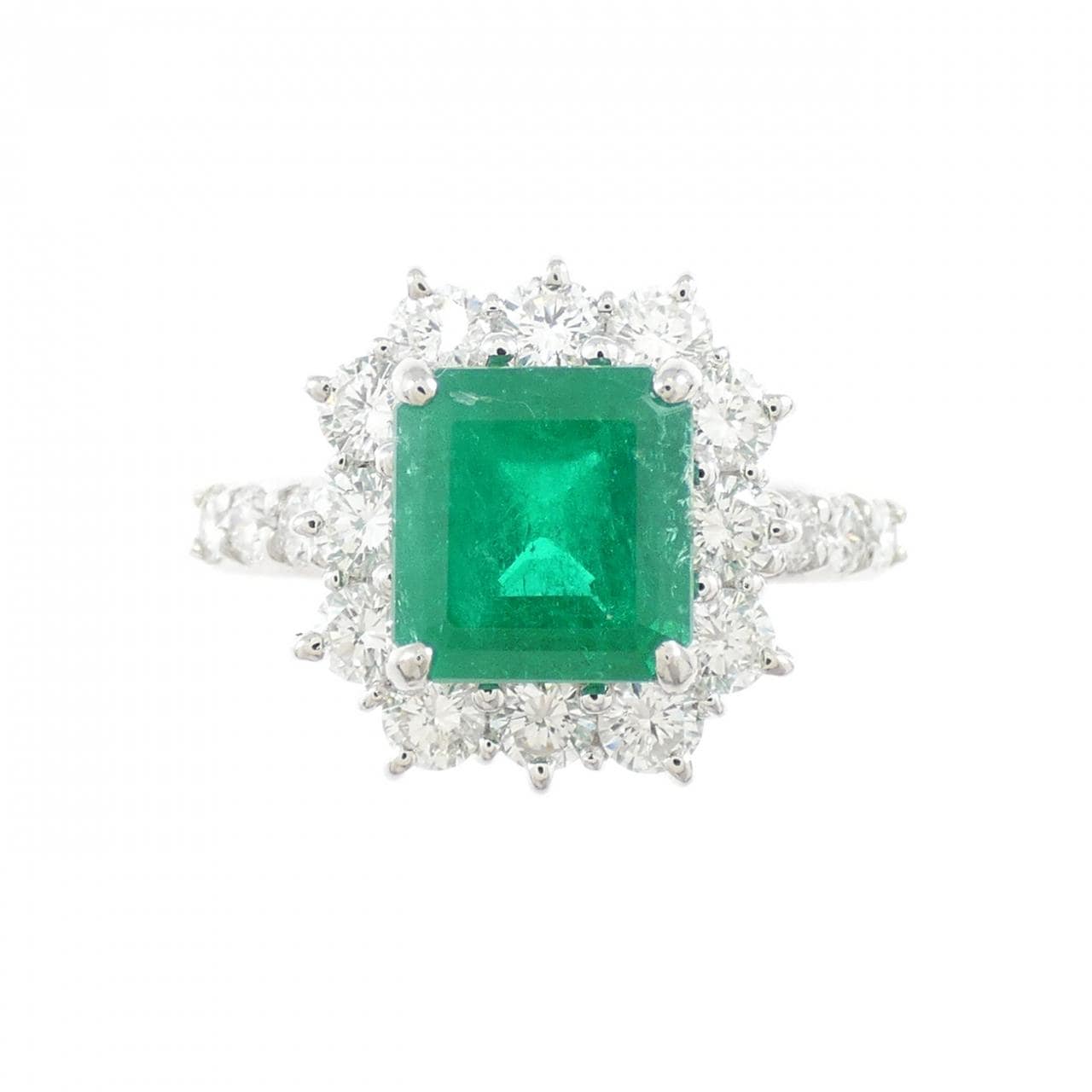 PT900 エメラルド リング 1.41CT