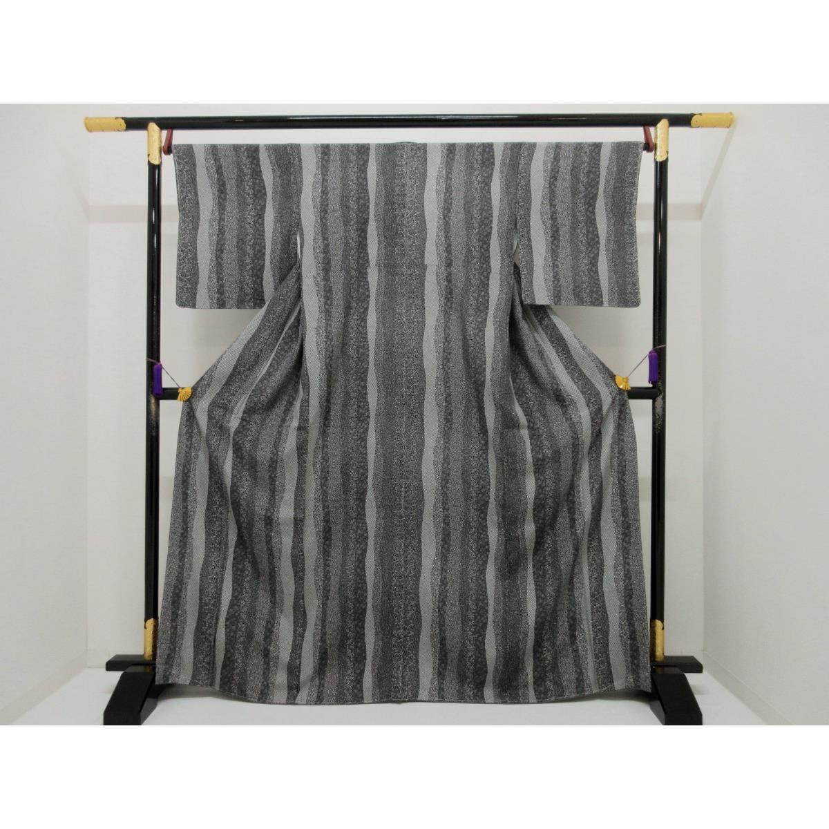 【未使用品】小紋　江戸小紋　身幅Ｌ寸