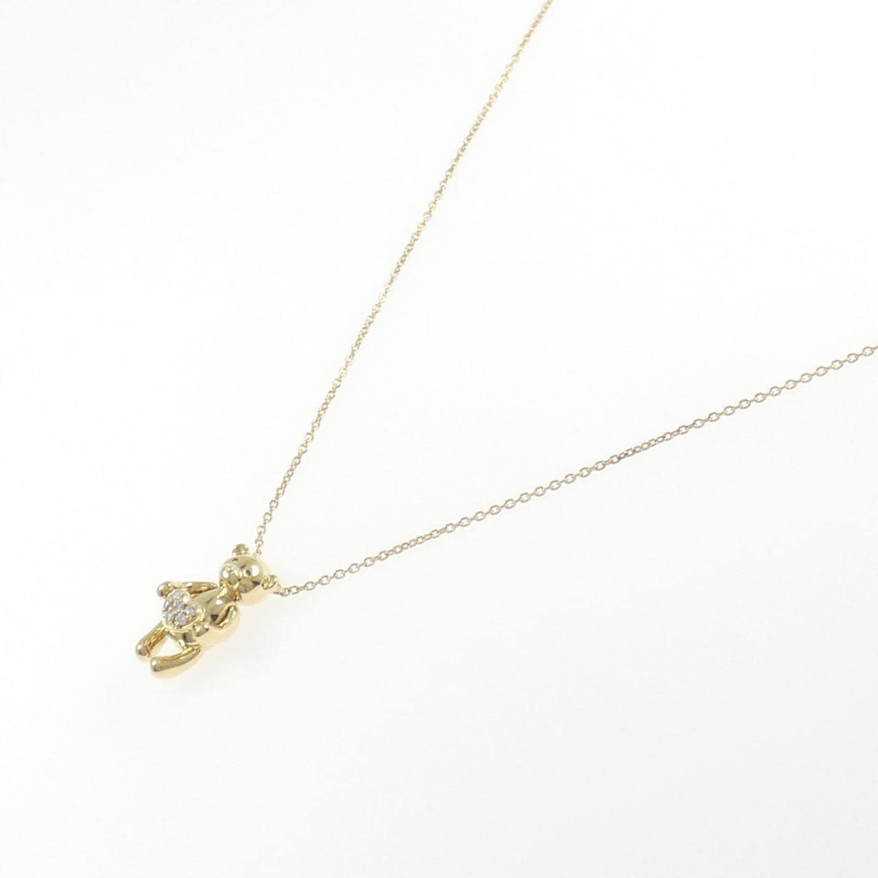ポンテヴェキオ ダイヤモンド ネックレス 0.03CT