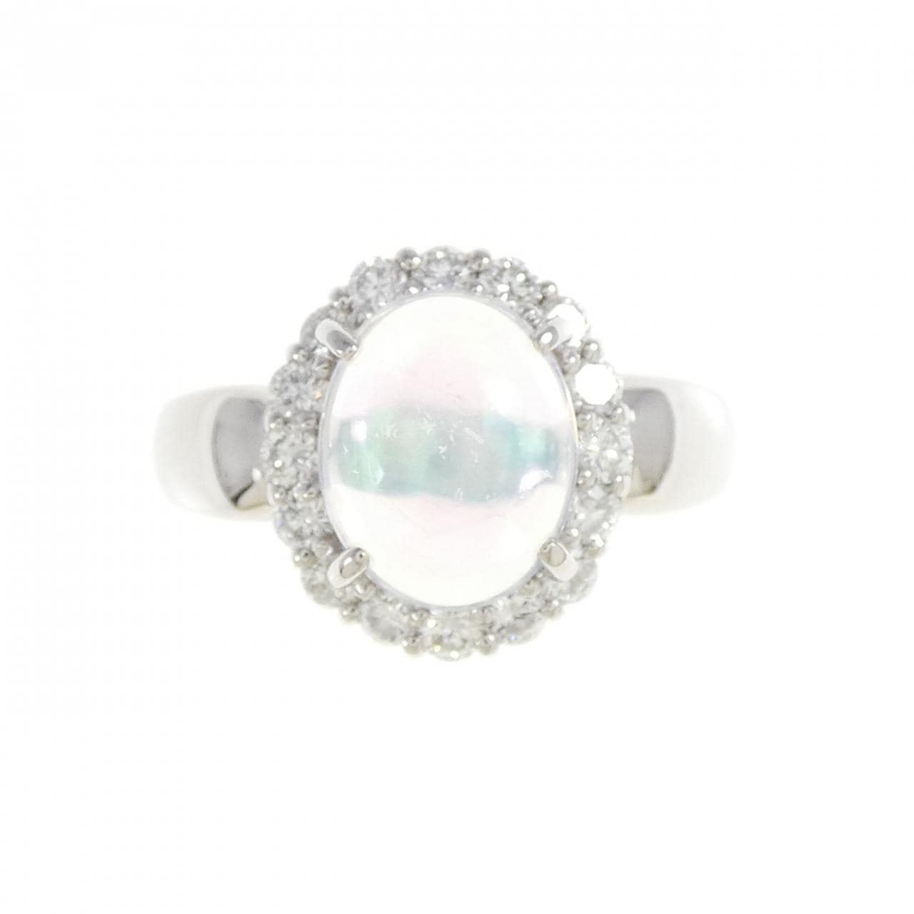 クレサンベール 合成オパール リング 2.01CT