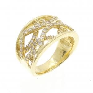 K18YG ダイヤモンド リング 1.00CT