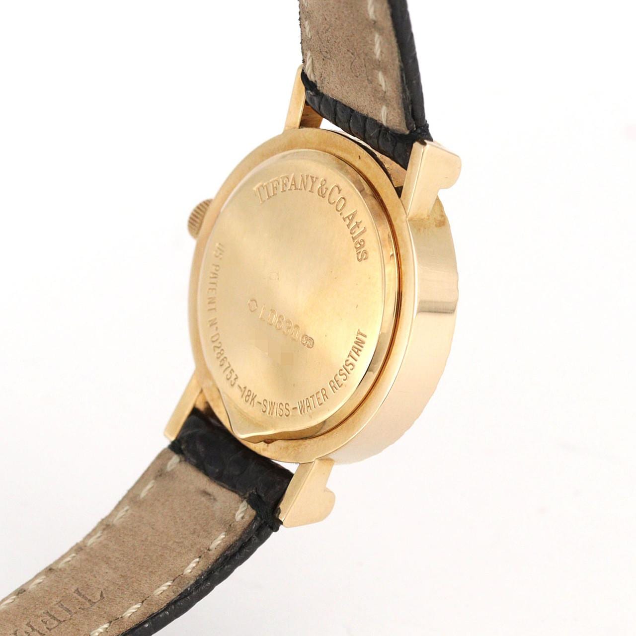 【ノーメンテナンス還元価格】ティファニー アトラス YG L0630 YG クォーツ