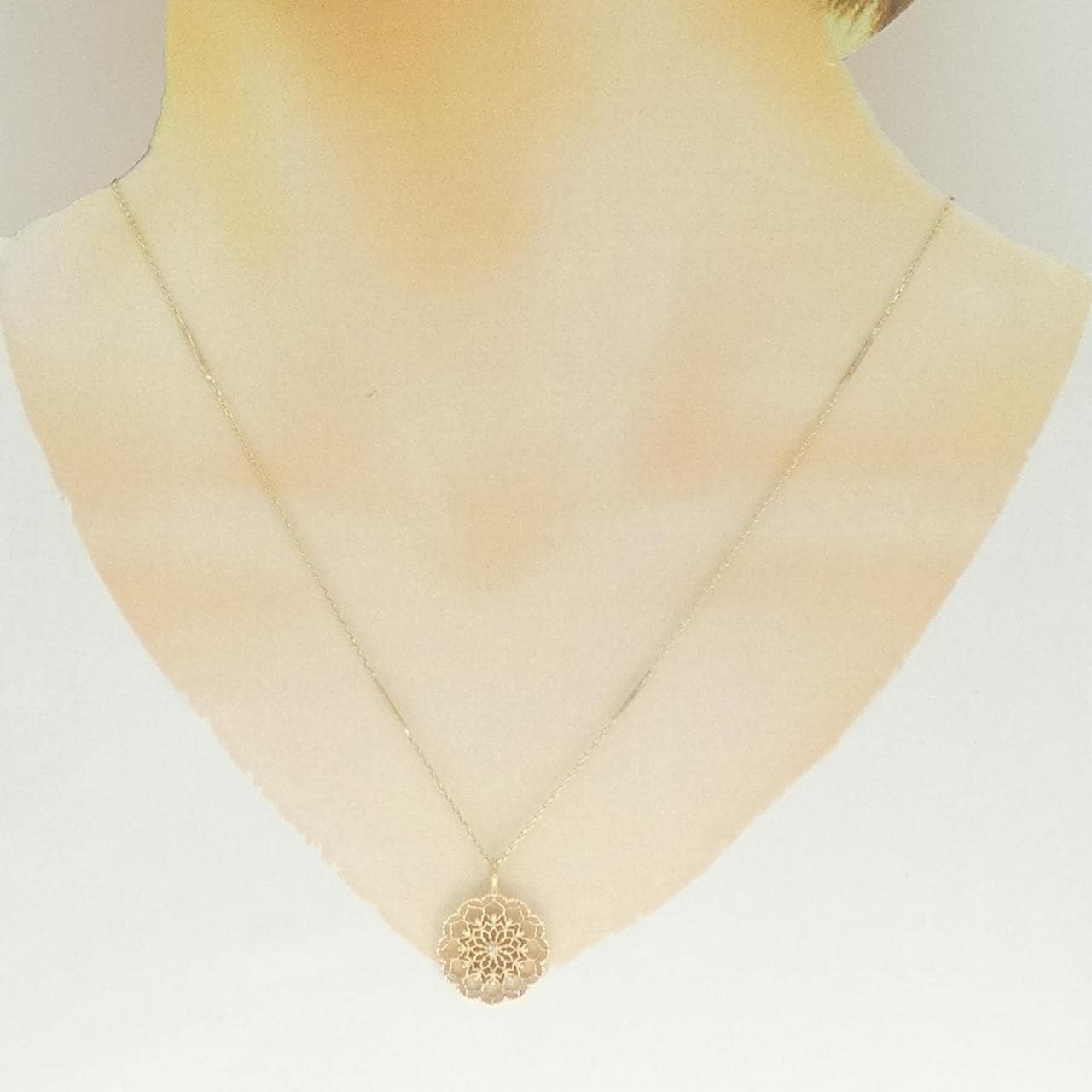 アガット ダイヤモンド ネックレス