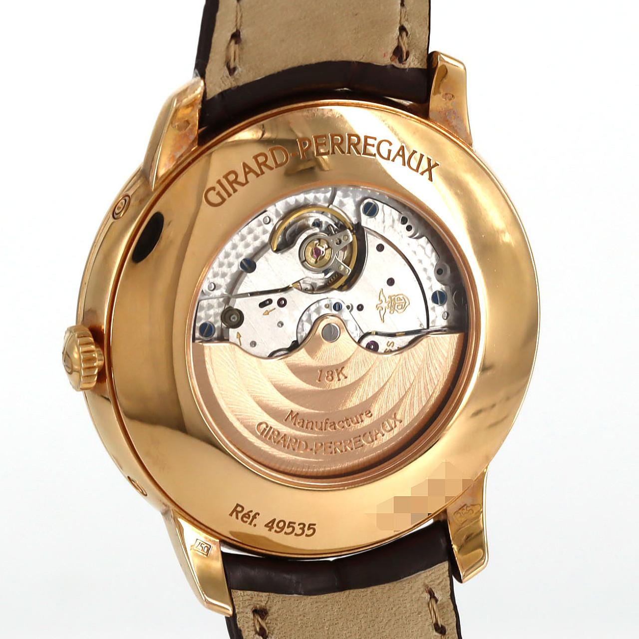 ジラール・ペルゴ 1966フルカレンダー PG 49535-52-151-BK6A PG・RG 自動巻