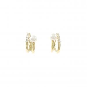 K18YG アコヤパール イヤリング 4.1mm