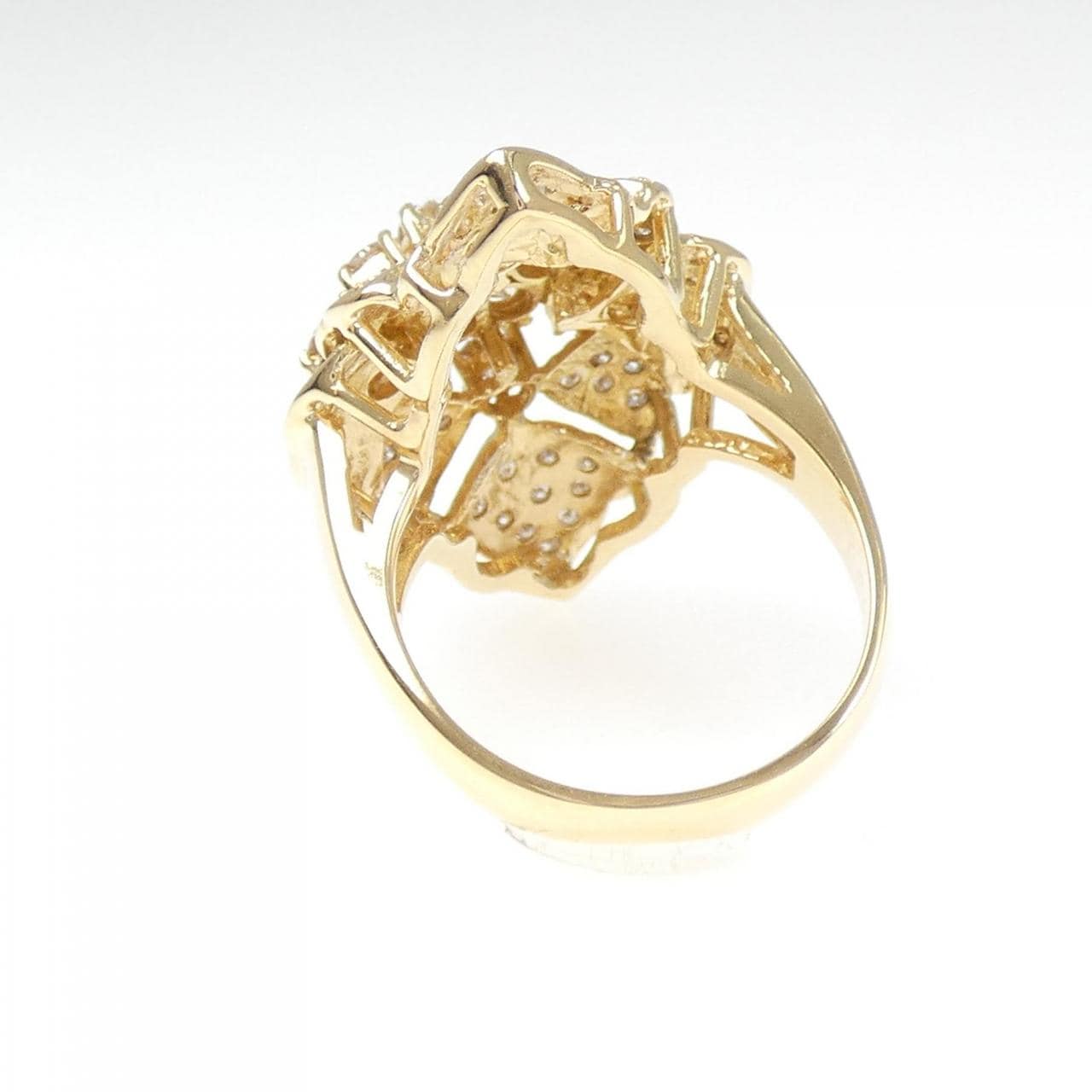 K18YG ダイヤモンド リング 1.30CT