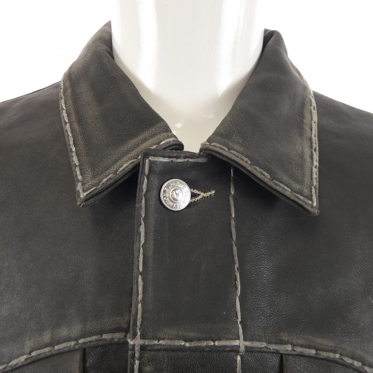 シュプリーム SUPREME TRUE RELIGION レザージャケット