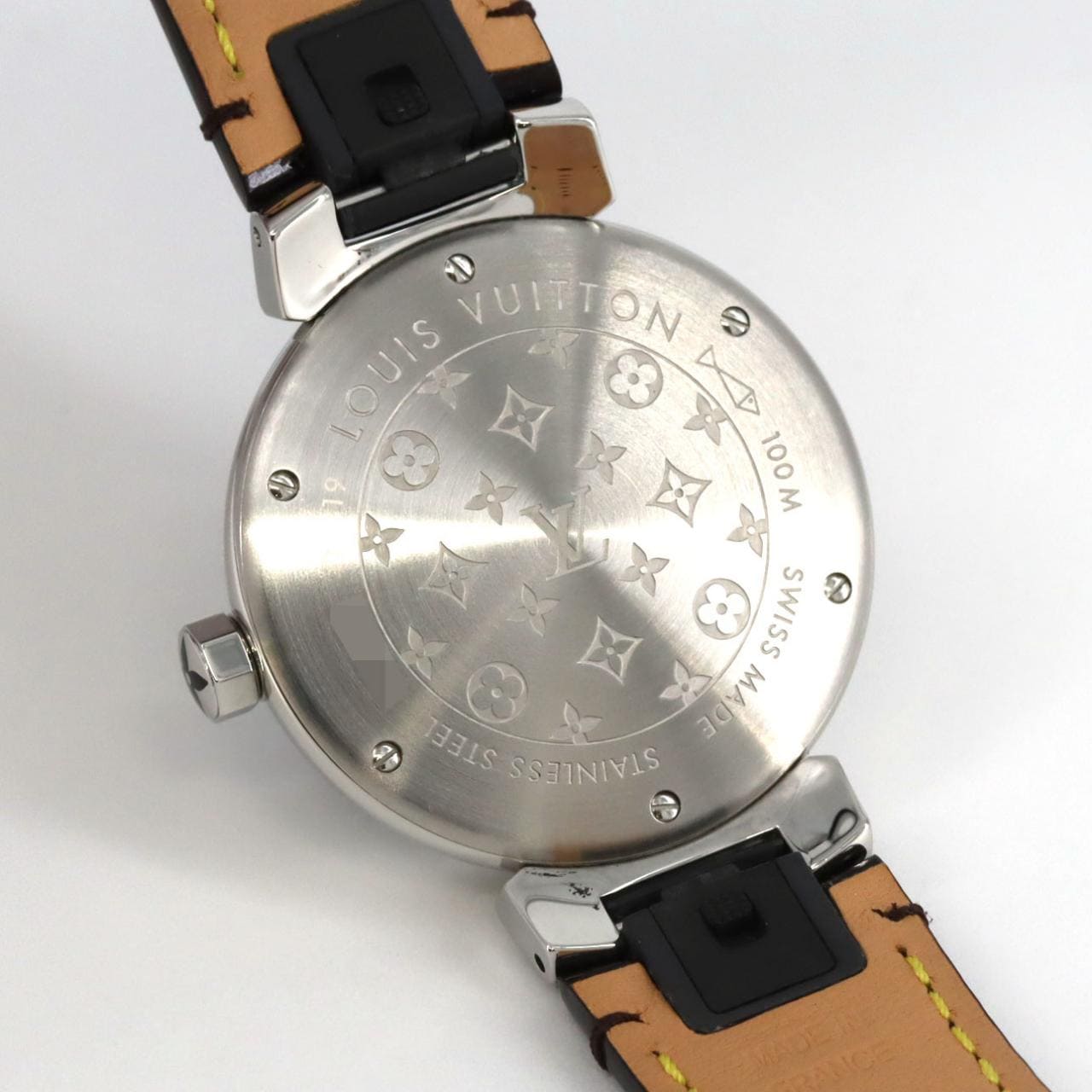 ルイヴィトン タンブール･ディスクアマラント･10P･サークルD Q1319 SS クォーツ