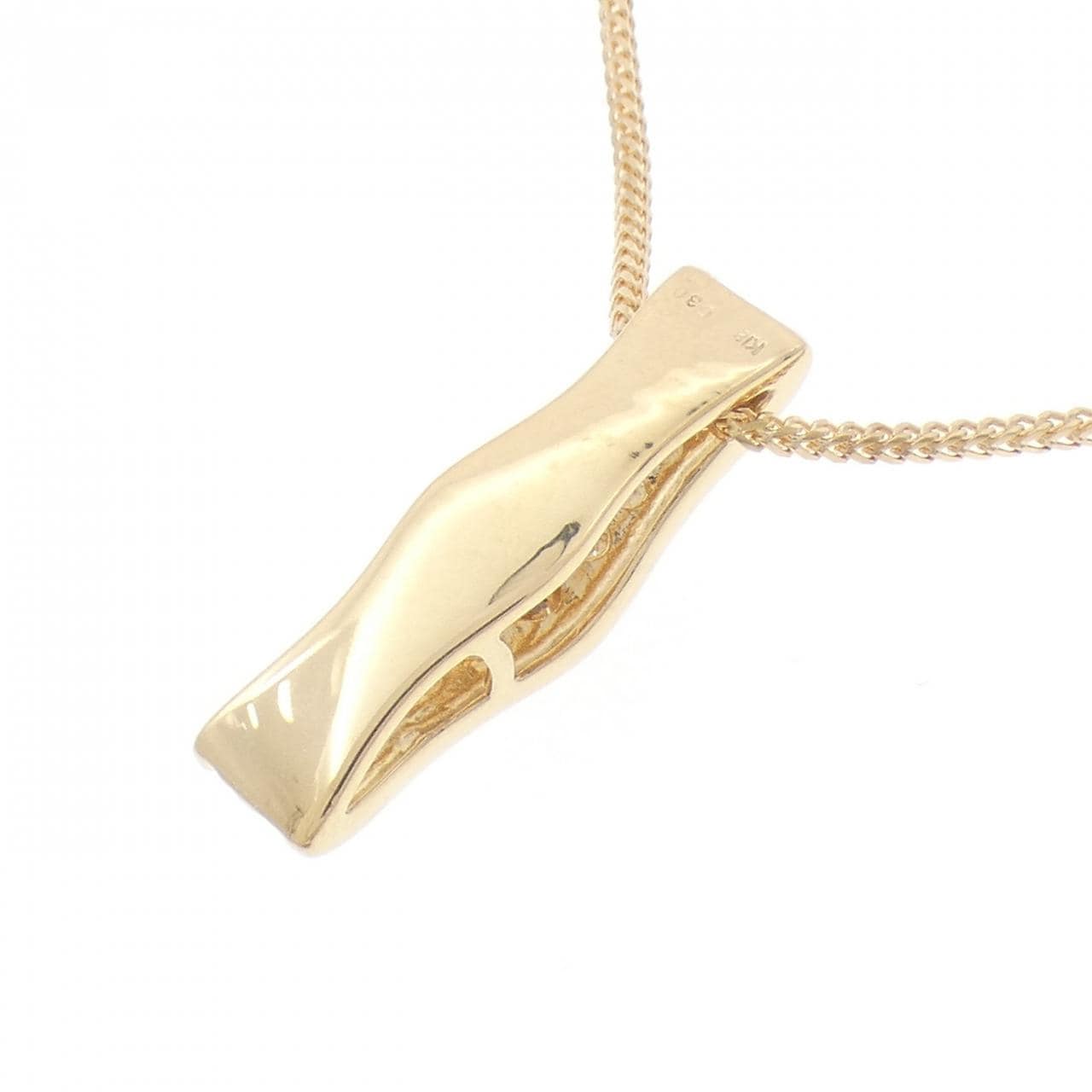 K18YG ダイヤモンド ネックレス 0.30CT