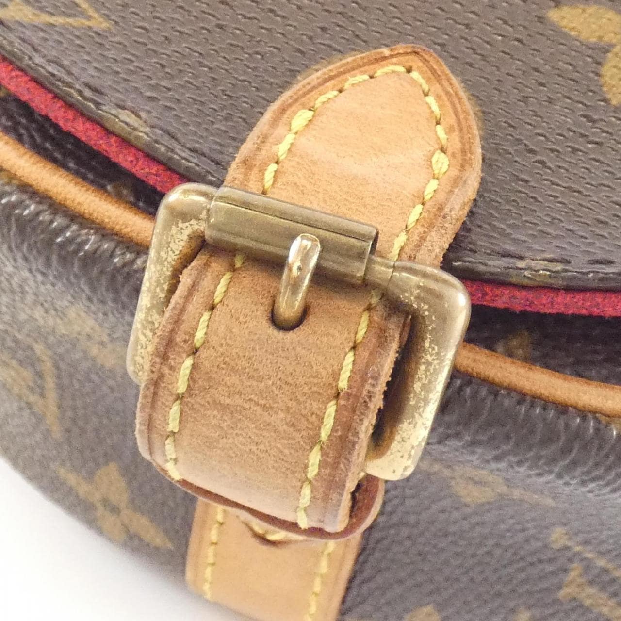 LOUIS VUITTON Monogram Tan Blanc M51179 Shoulder Bag