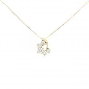 K18YG ダイヤモンド ネックレス 0.54CT