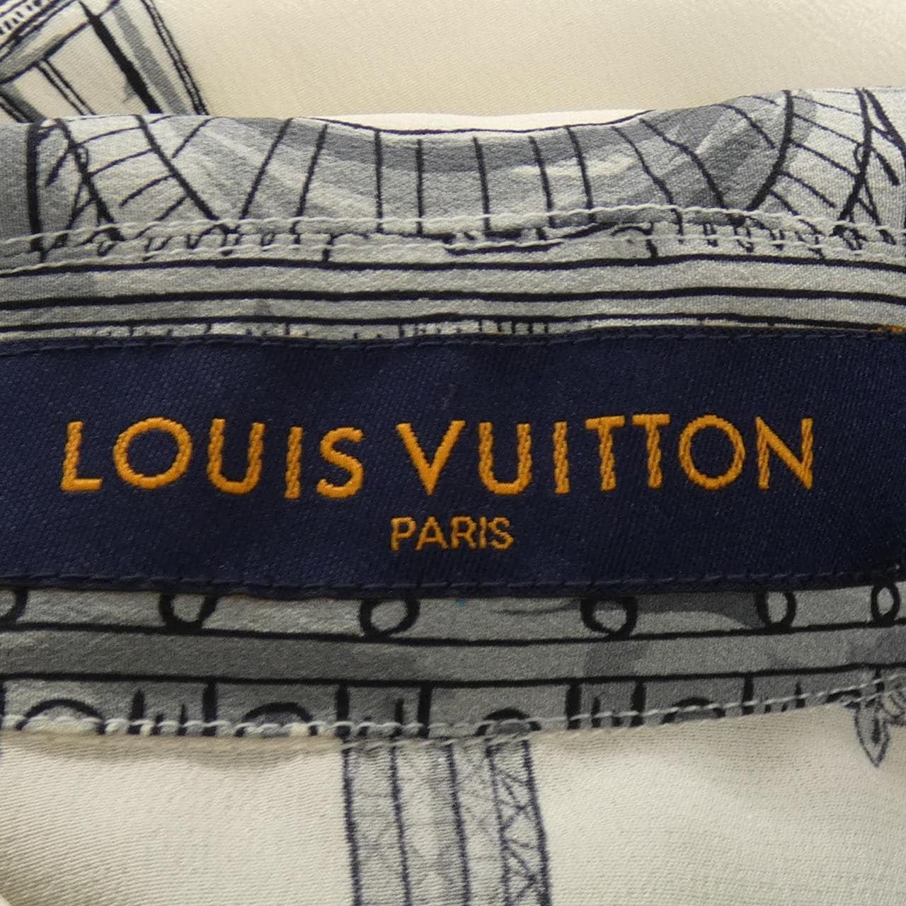 ルイヴィトン LOUIS VUITTON フーデッドパジャマシャツ HHS85WORI シャツ