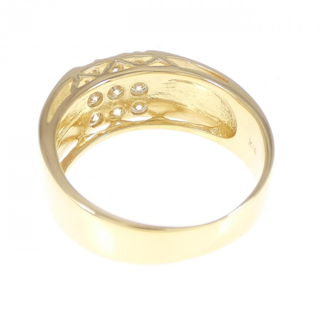 K18YG ダイヤモンド リング 0.50CT