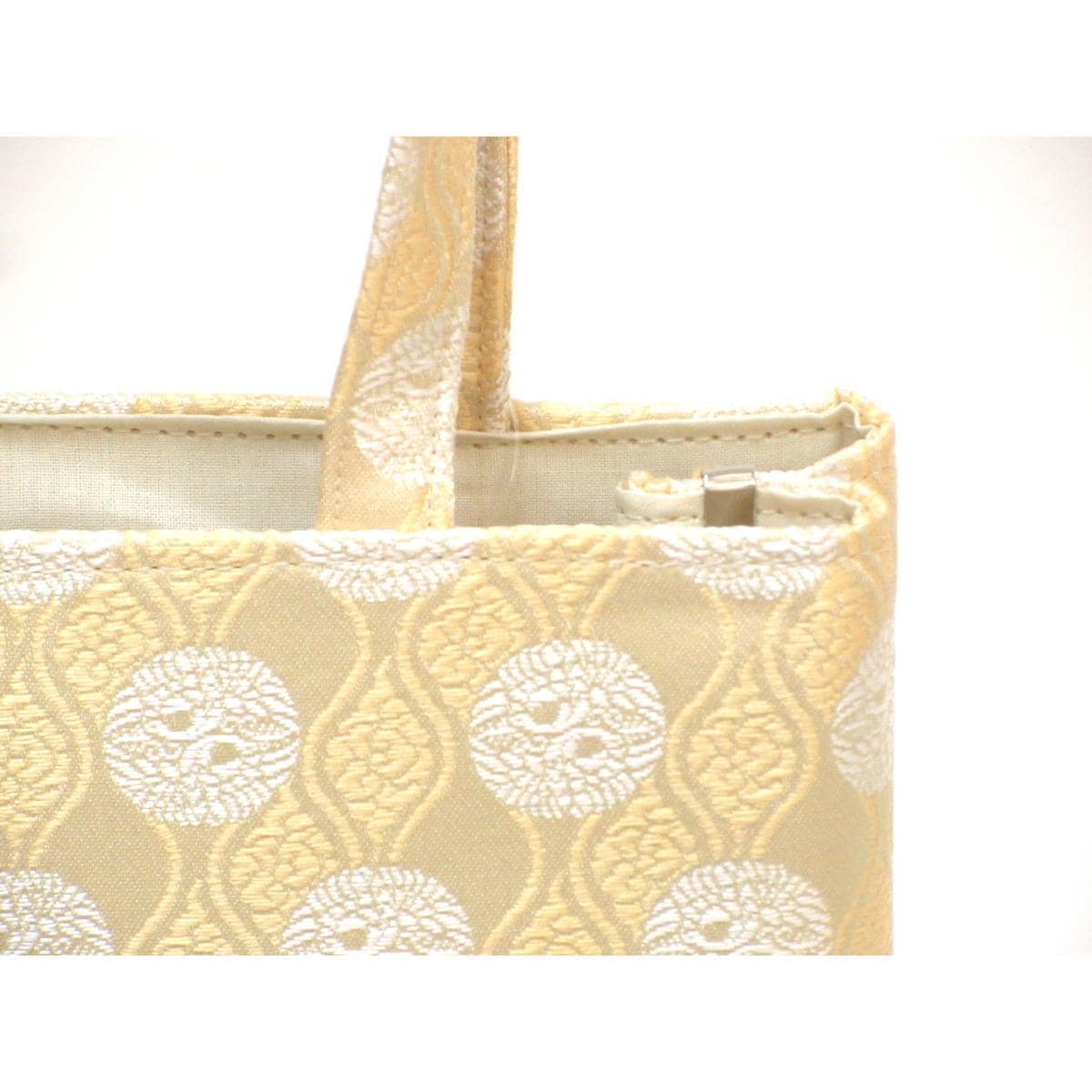 [BRAND NEW] Japanese style bag, gold brocade