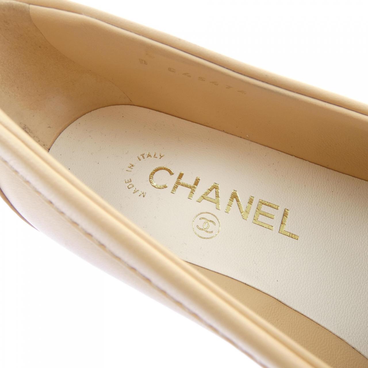 シャネル CHANEL ターンロック モカシン G45474B15482 シューズ