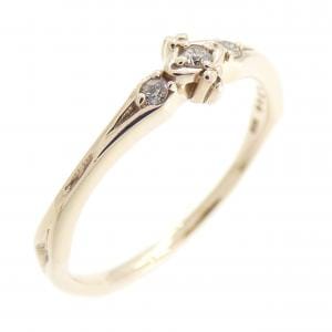 アガット ダイヤモンド リング 0.034CT