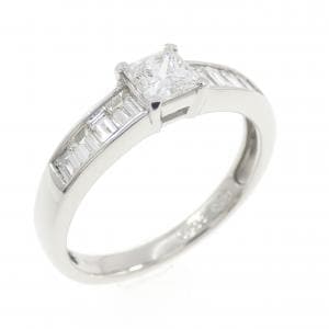 PT900 ダイヤモンド リング 0.335CT F VVS1 ファンシーカット