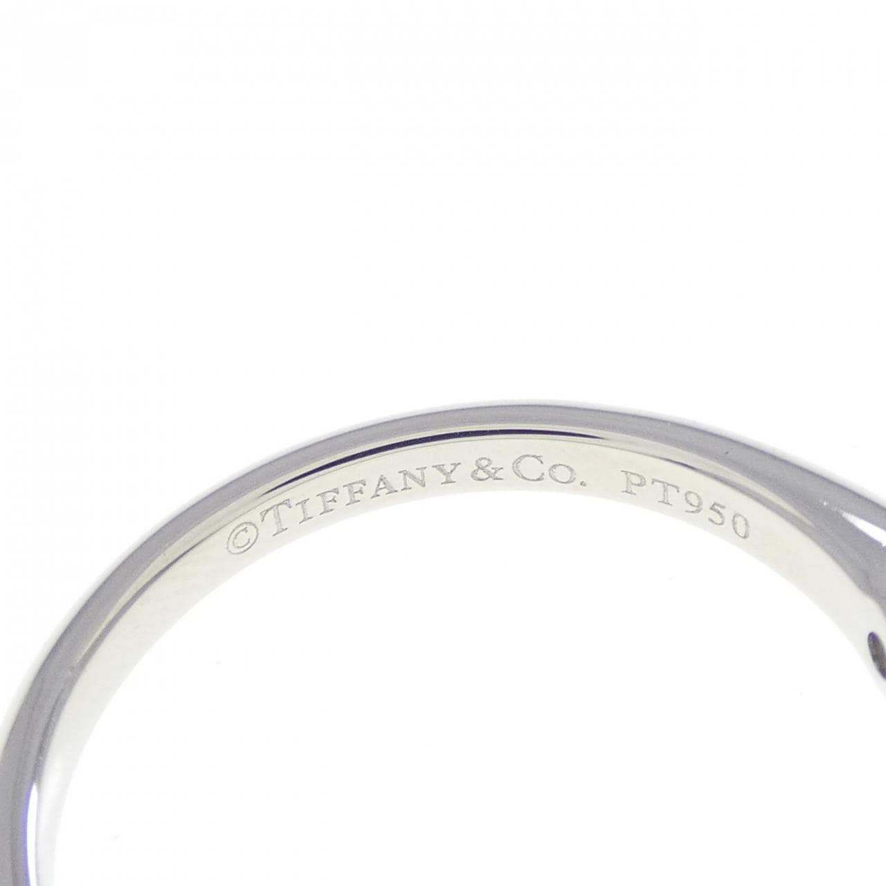 ティファニー クラシックソリティア リング 0.43CT H VVS1 3EXT