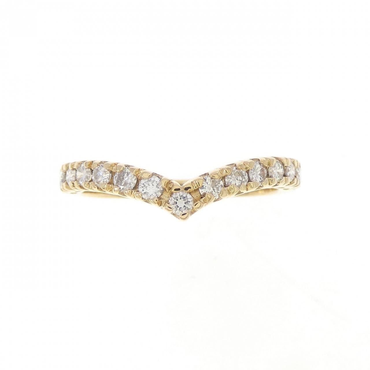 750YG ダイヤモンド リング 0.27CT