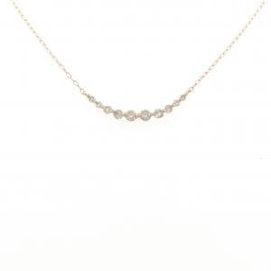 K18PG ダイヤモンド ネックレス 0.30CT