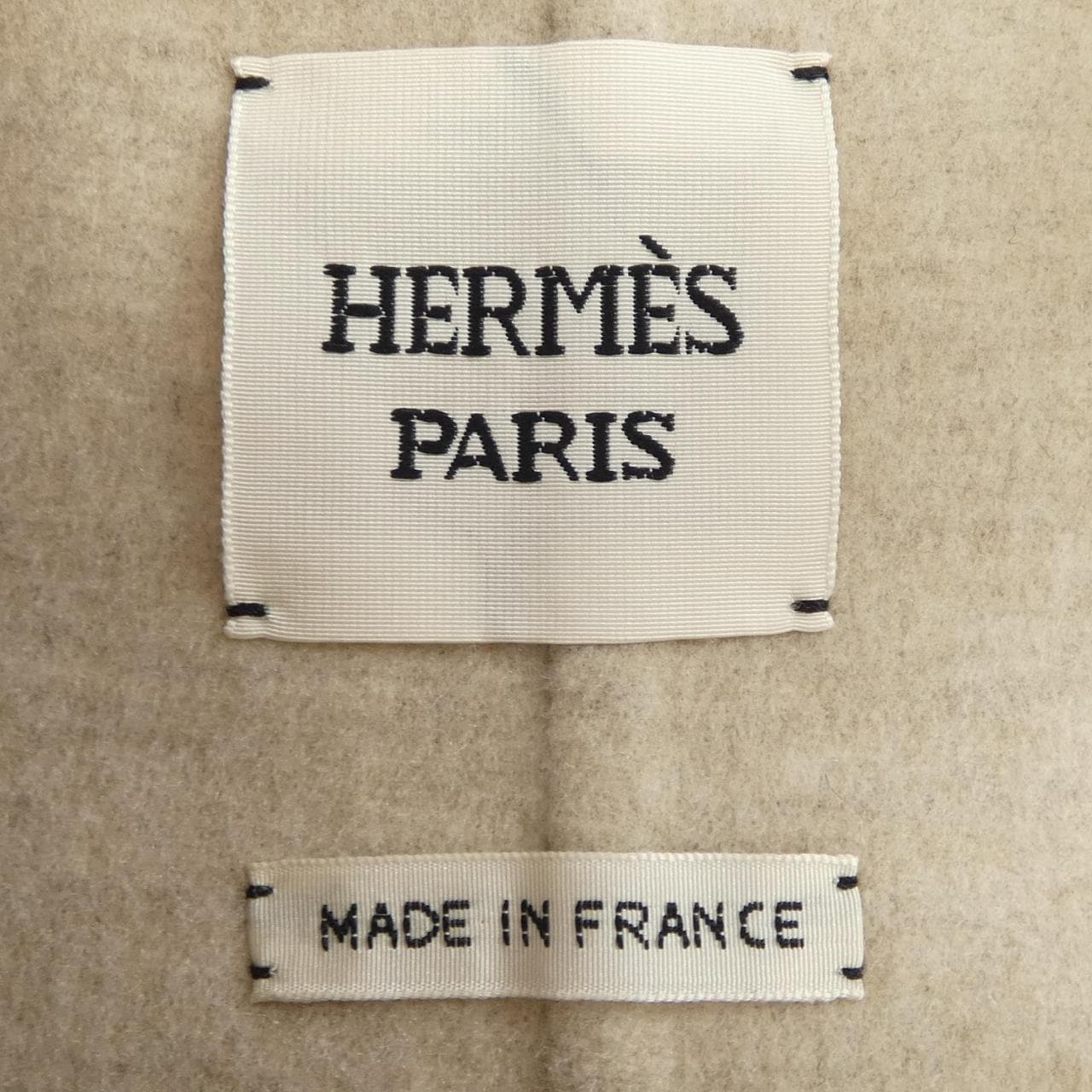 エルメス HERMES ダブルフェイスロングジレ 3E0223DZ ロングベスト