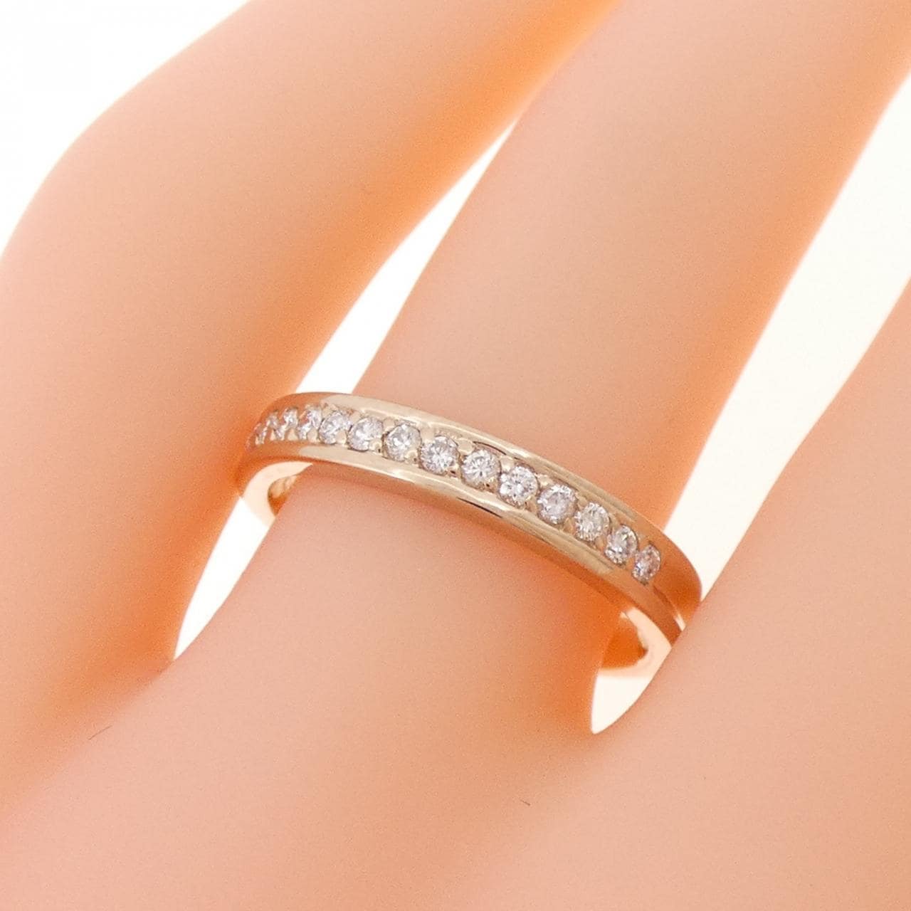 K18PG ダイヤモンド リング 0.17CT