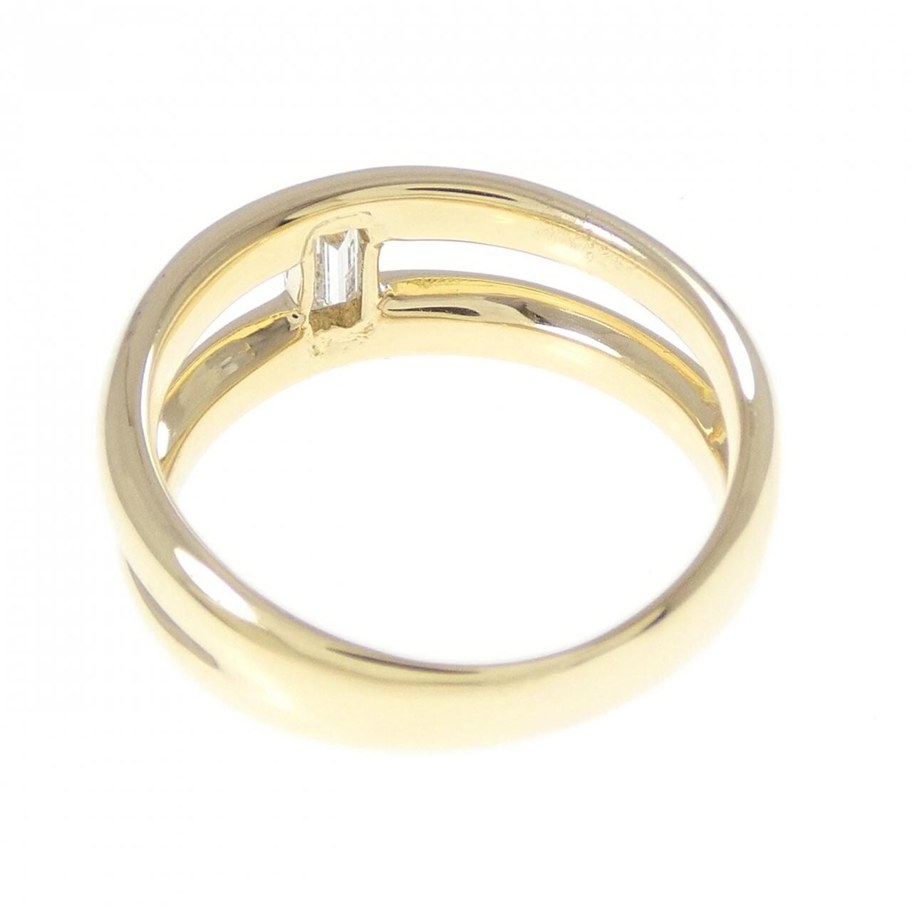 K18YG ダイヤモンド リング 0.22CT