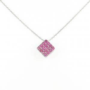 K18WG スピネル ネックレス 0.50CT