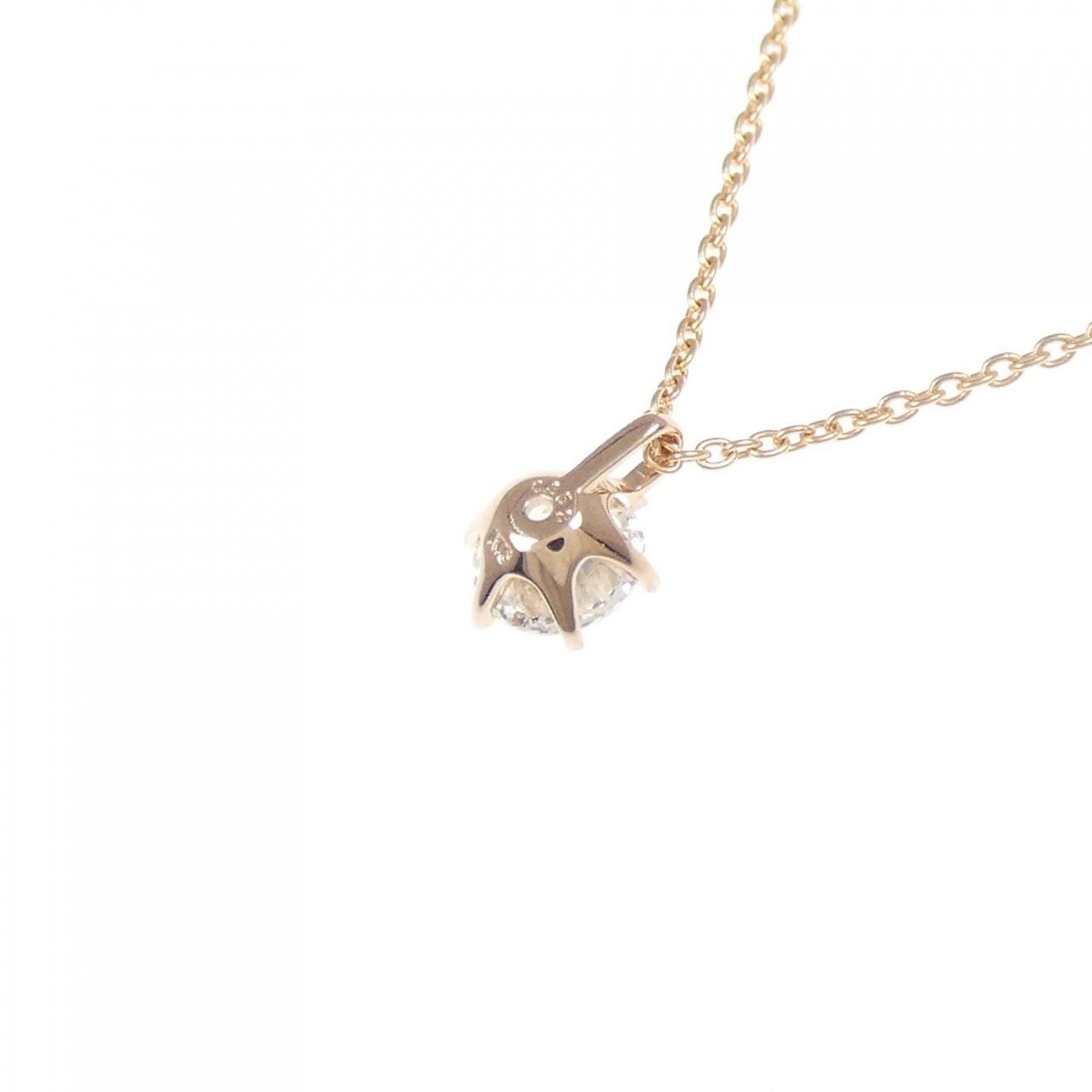 【リメイク】K18PG ダイヤモンド ネックレス 0.352CT H SI2 EXT
