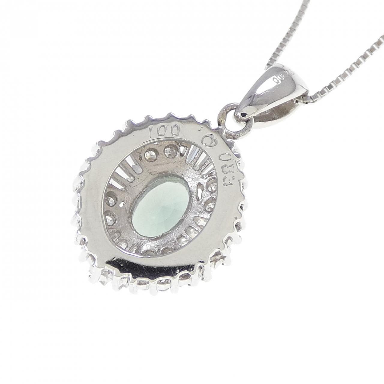 クレサンベール 合成アレキサンドライト ネックレス 1.00CT