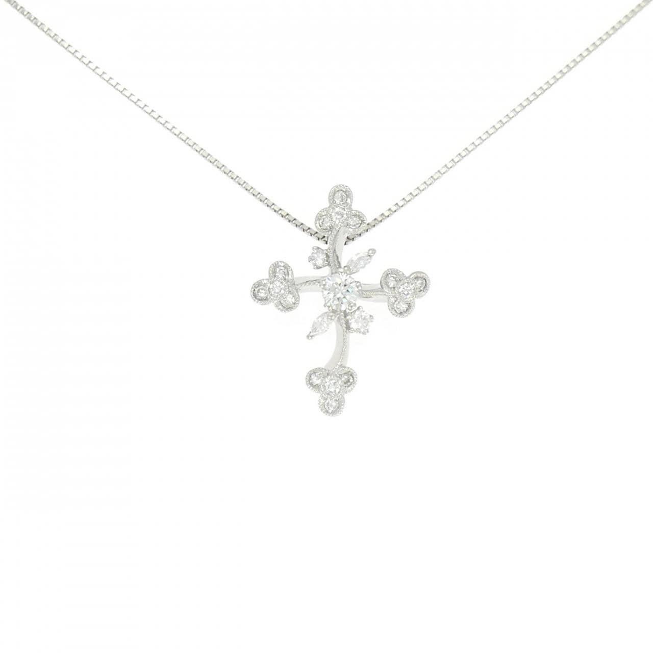 PT900/PT850 ダイヤモンド ネックレス 0.52CT
