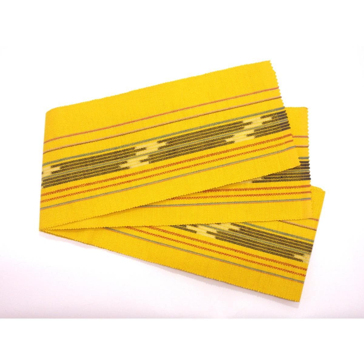 【新品】半幅帯　ミンサー